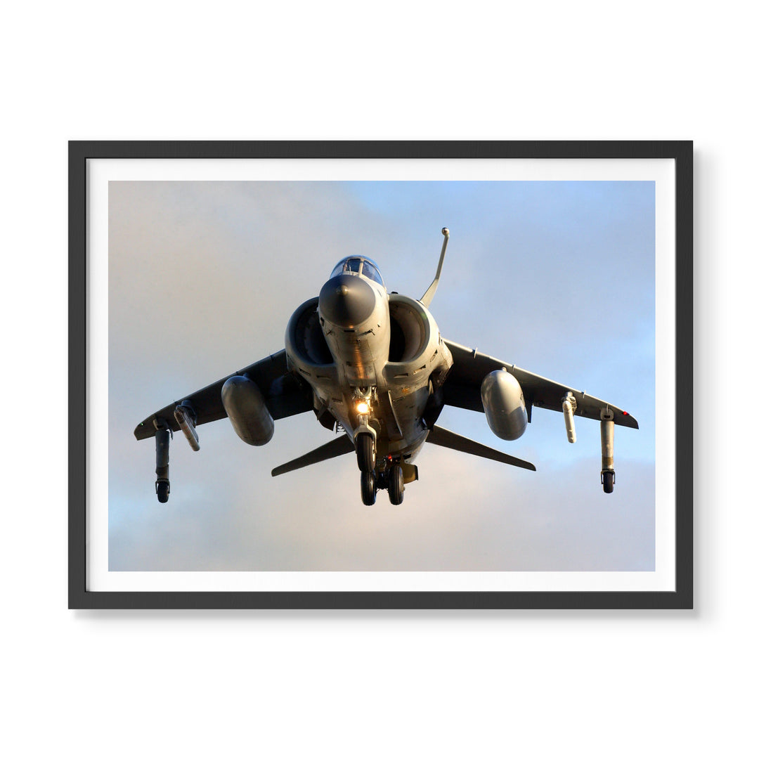 Royal Navy fixed-wing aircraft photo print collection showcasing carrier-based aviation past and present, including Fleet Air Arm operations