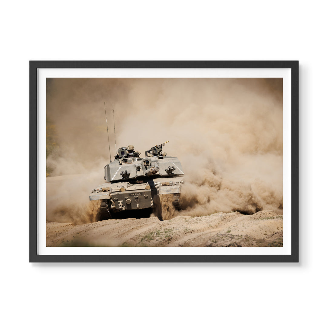 British Army vehicles photo print collection showcasing armoured, logistic, and support vehicles in operational and training environments