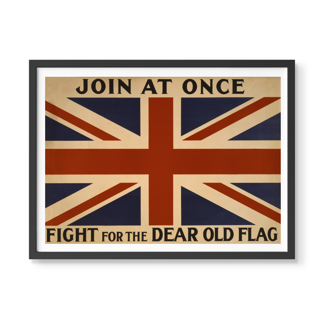 British wartime recruitment posters photo print collection featuring iconic propaganda and enlistment artwork from World War I and World War II