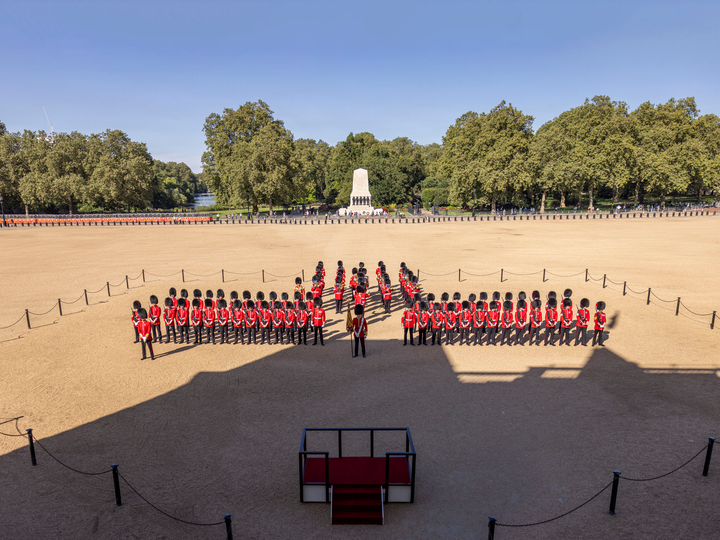 Coldstream Guards Parade Photo Print - British Army Hampshire Prints 6 x 4 No Frame No
