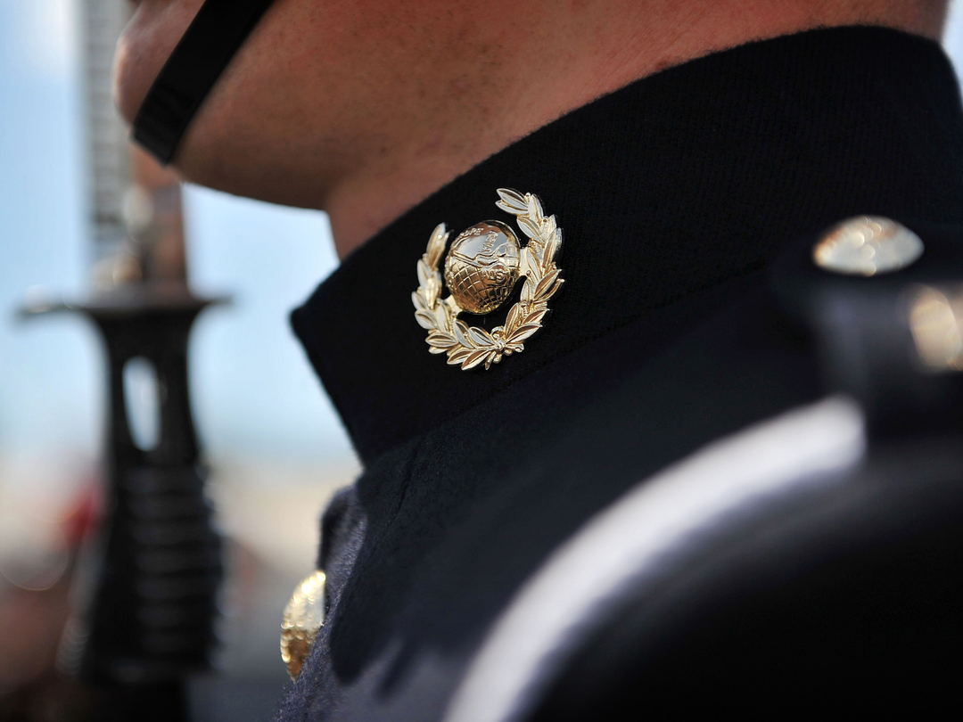 Royal Marine Commando number one uniform closeup Photo Print - Kings Squad Hampshire Prints 6 x 4 No Frame No