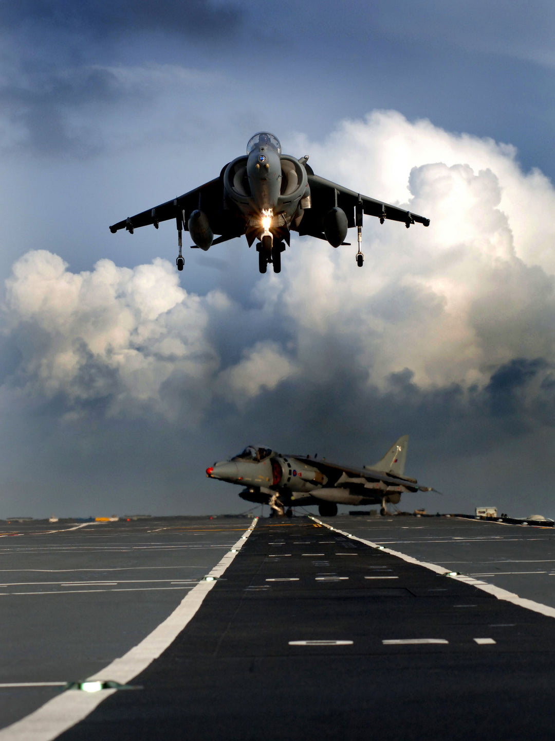 Harrier GR9 Jet Hovering Photo Print - Royal Navy Aircraft Hampshire Prints 6 x 4 No Frame No