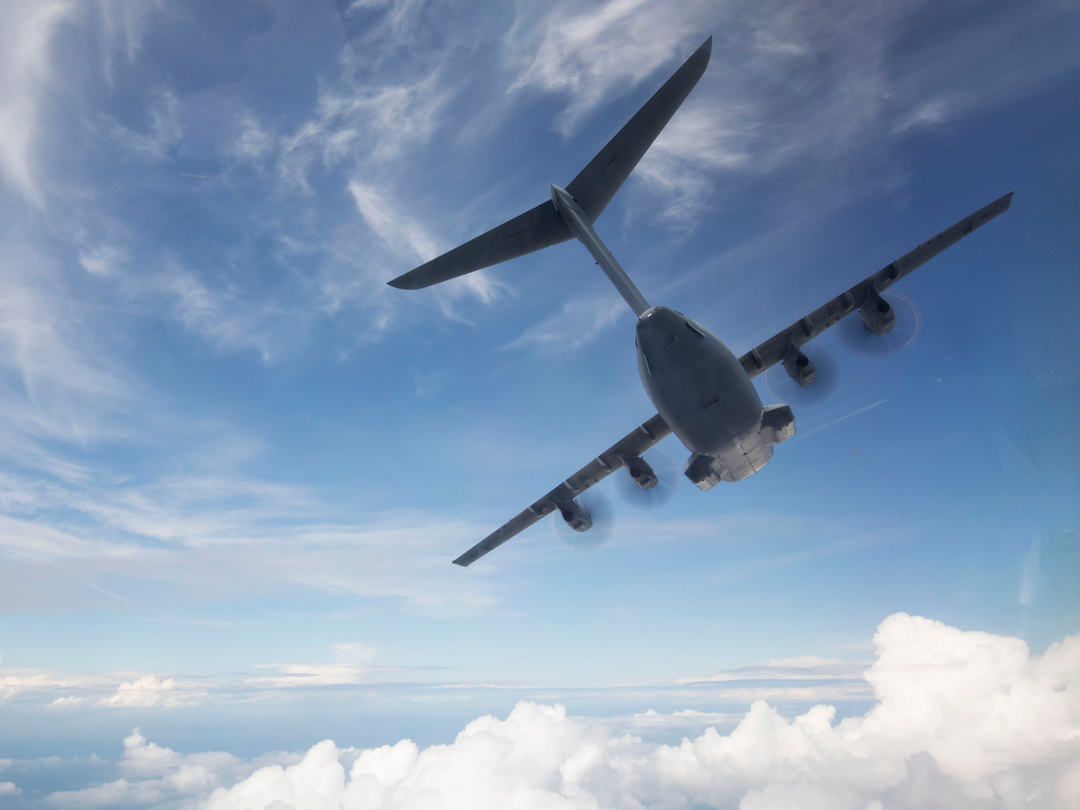 RAF A400M in flight Photo Print - Royal Air Force Aircraft Hampshire Prints 6 x 4 No Frame No