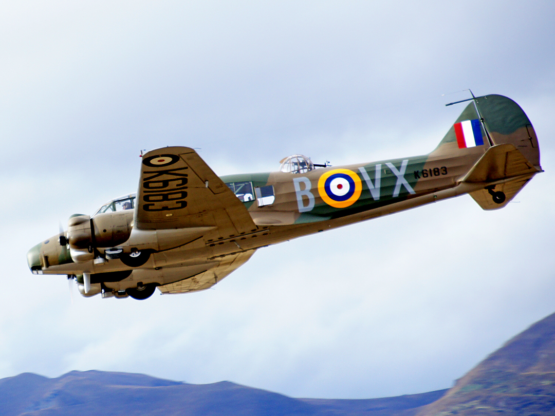 RAF Avro Anson twin-engine in Flight Photo Print - Royal Air Force Aircraft Hampshire Prints 6 x 4 No Frame No