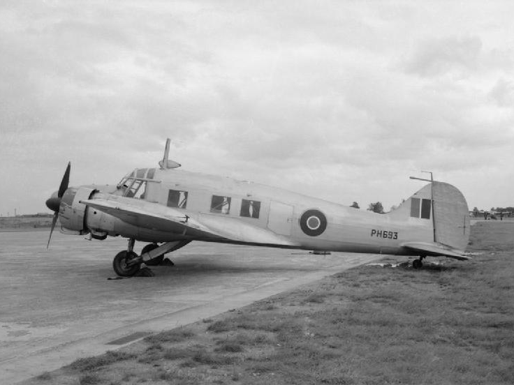 RAF Avro 652A Anson on the Ground Photo Print - Royal Air Force Aircraft Hampshire Prints 6 x 4 No Frame No