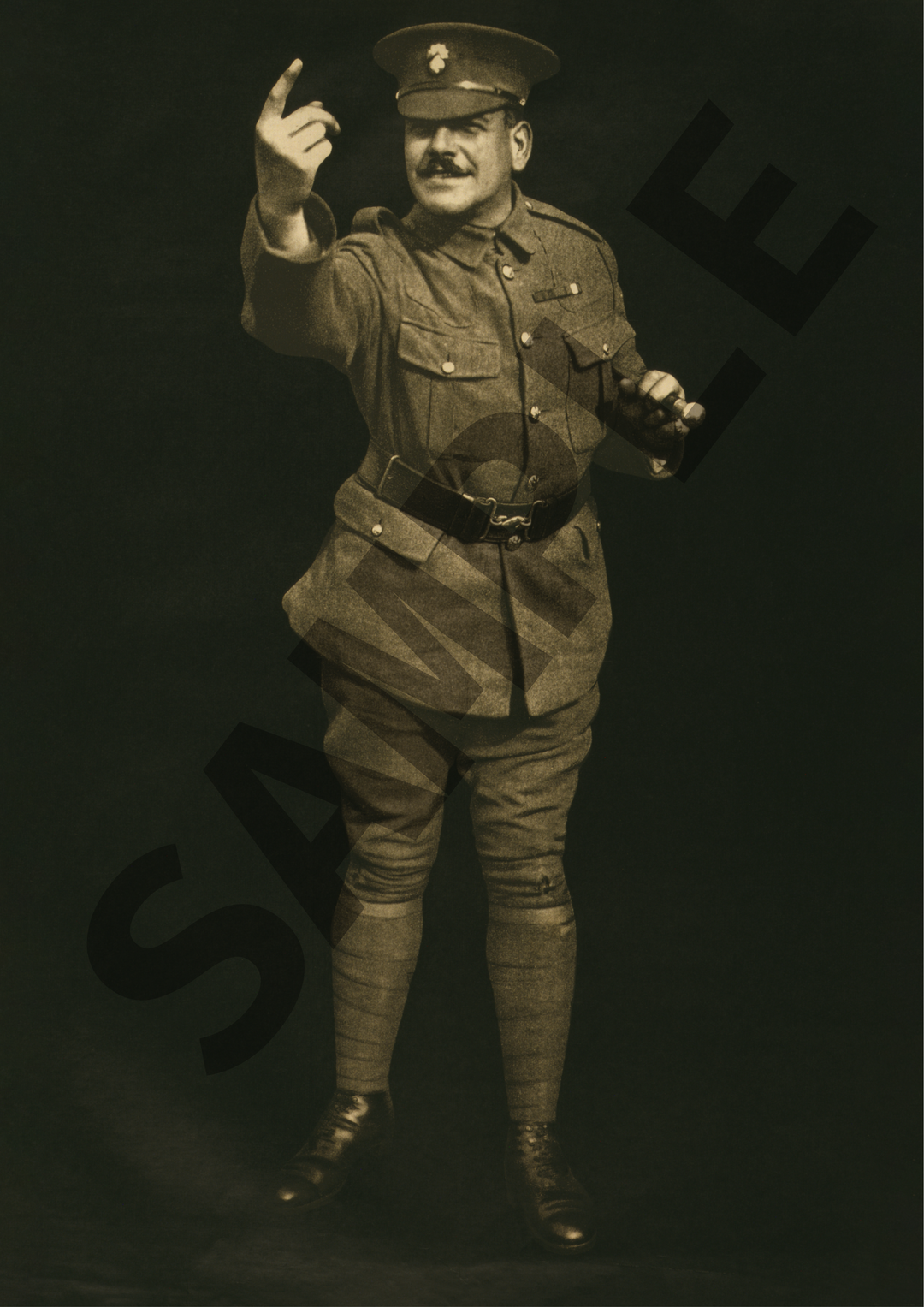 A World War One Soldier Beckoning | World War One Recruitment Poster Posters, Prints, & Visual Artwork Hampshire Prints A4