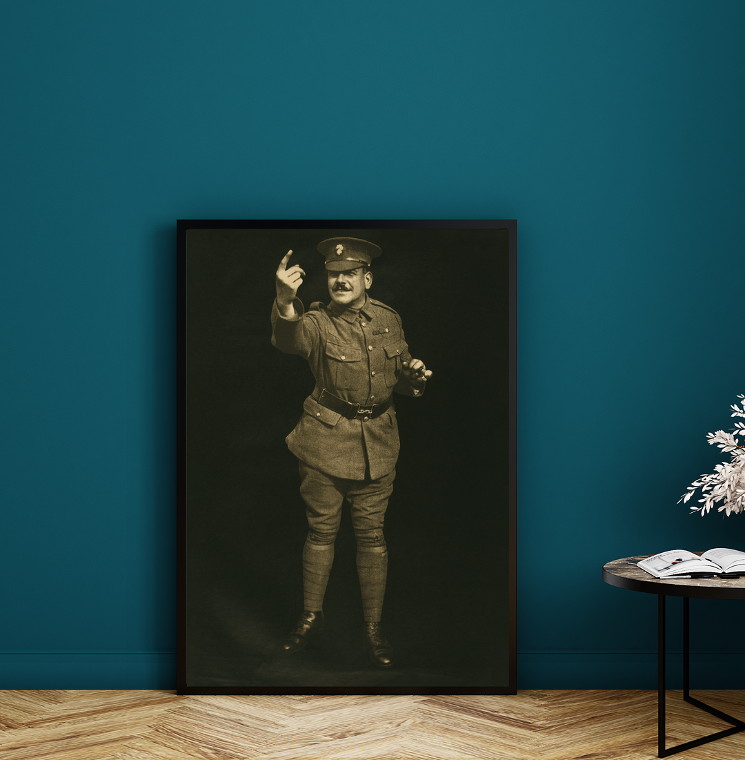 A World War One Soldier Beckoning | World War One Recruitment Poster Posters, Prints, & Visual Artwork Hampshire Prints A3