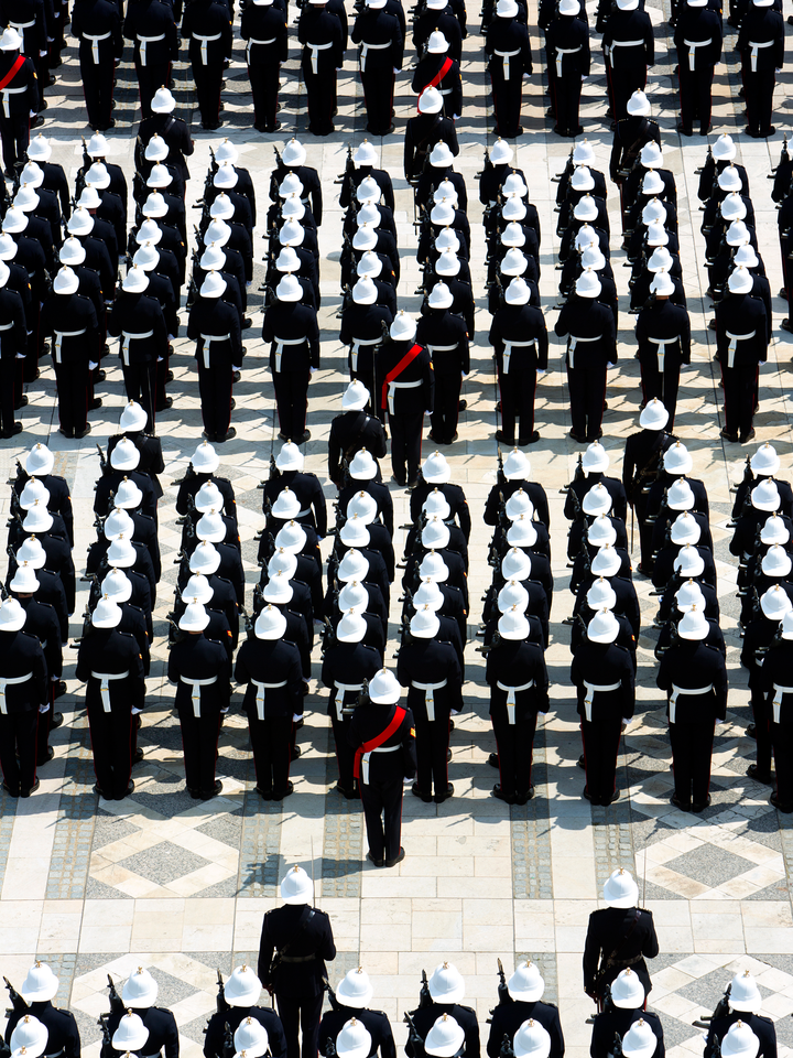 Royal Marine Commandos on Parade in London Photo Print Hampshire Prints 6 x 4 No Frame No