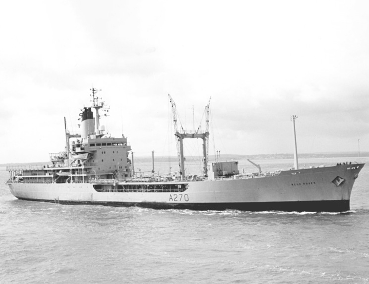 RFA Blue Rover (A270) Photo Print - Starboard View - Royal Fleet Auxiliary Rover Class Tanker Hampshire Prints 6 x 4 No Frame No