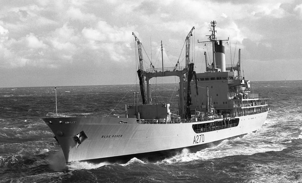 RFA Blue Rover (A270) Photo Print - Port Bow View - Royal Fleet Auxiliary Rover Class Tanker Hampshire Prints 6 x 4 No Frame No