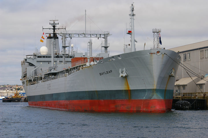 RFA Bayleaf (A109) Photo Print - Alongside - Royal Fleet Auxiliary Leaf Class Tanker Hampshire Prints 6 x 4 No Frame No