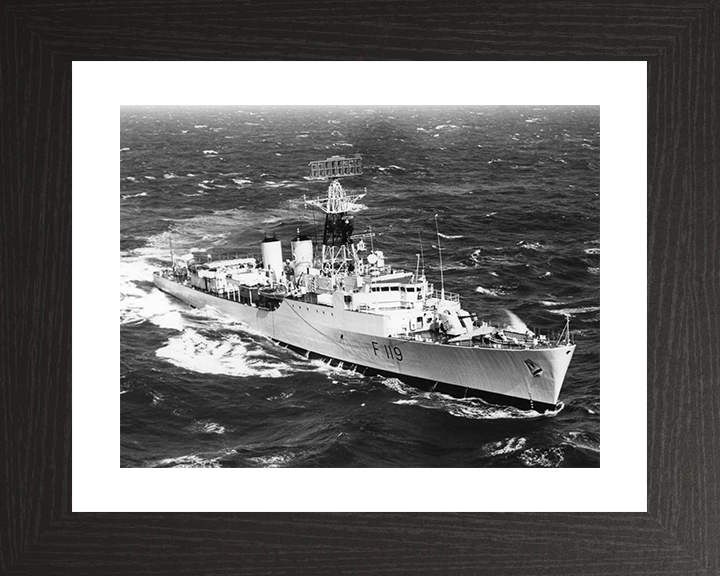 HMS Eskimo (F119) Photo Print - At sea 1967 - Royal Navy Tribal Class Frigate
