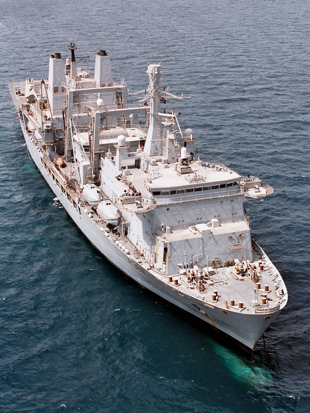 RFA Fort Victoria (A387) Photo Print - High Starboard Bow View - Royal Fleet Auxiliary Fort Class Tanker Hampshire Prints 6 x 4 No Frame No