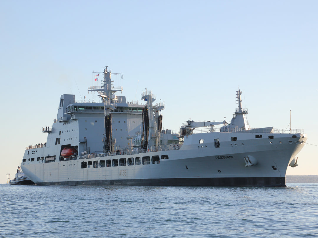 RFA Wave Ruler (A390) Photo Print - Starboard View - Royal Fleet Auxiliary Wave Class Fleet Tanker Hampshire Prints 6 x 4 No Frame No