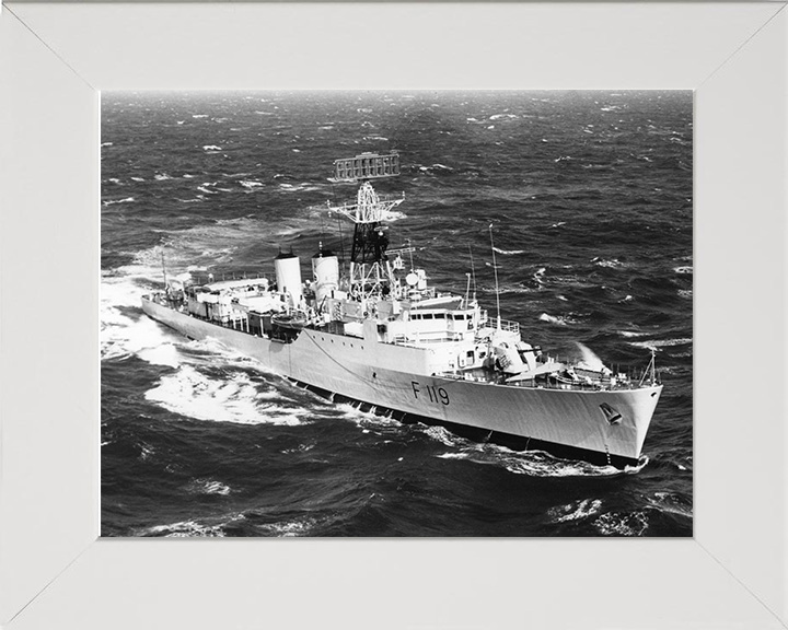 HMS Eskimo (F119) Photo Print - At sea 1967 - Royal Navy Tribal Class Frigate