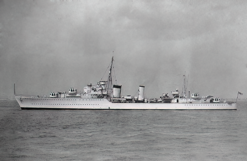 HMS Afridi (F07) Photo Print - Port Side View - Royal Navy Tribal-Class Destroyer Hampshire Prints 6 x 4 No Frame No