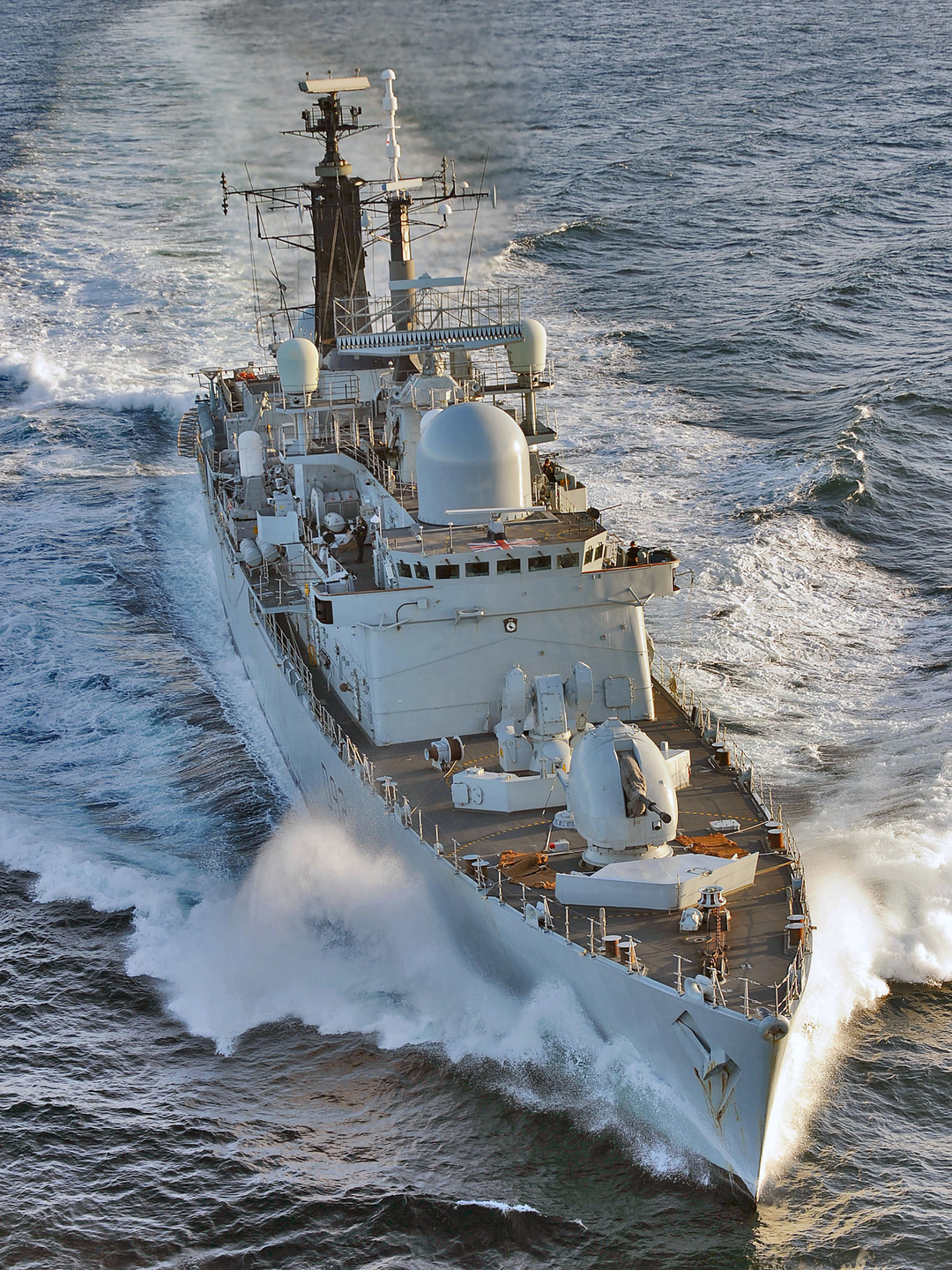 HMS Liverpool (D92) Photo Print - At Speed Starboard Bow View - Royal Navy Type 42 Destroyer Hampshire Prints 6 x 4 No Frame No
