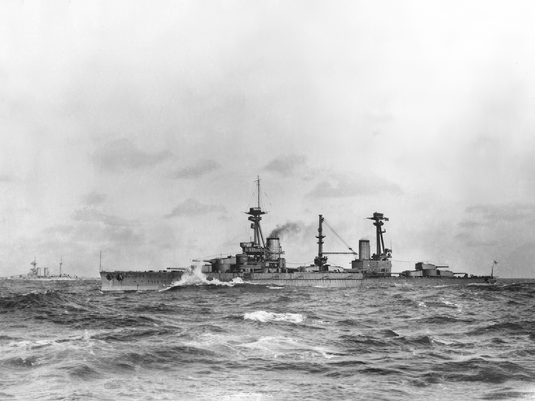 HMS Agincourt (1913) Photo Print - Port Side View - Royal Navy Dreadnought Battleship Hampshire Prints 6 x 4 No Frame No