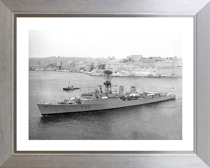 HMS Eskimo (F119) Photo Print - Valletta 1967 - Royal Navy Tribal Class Frigate