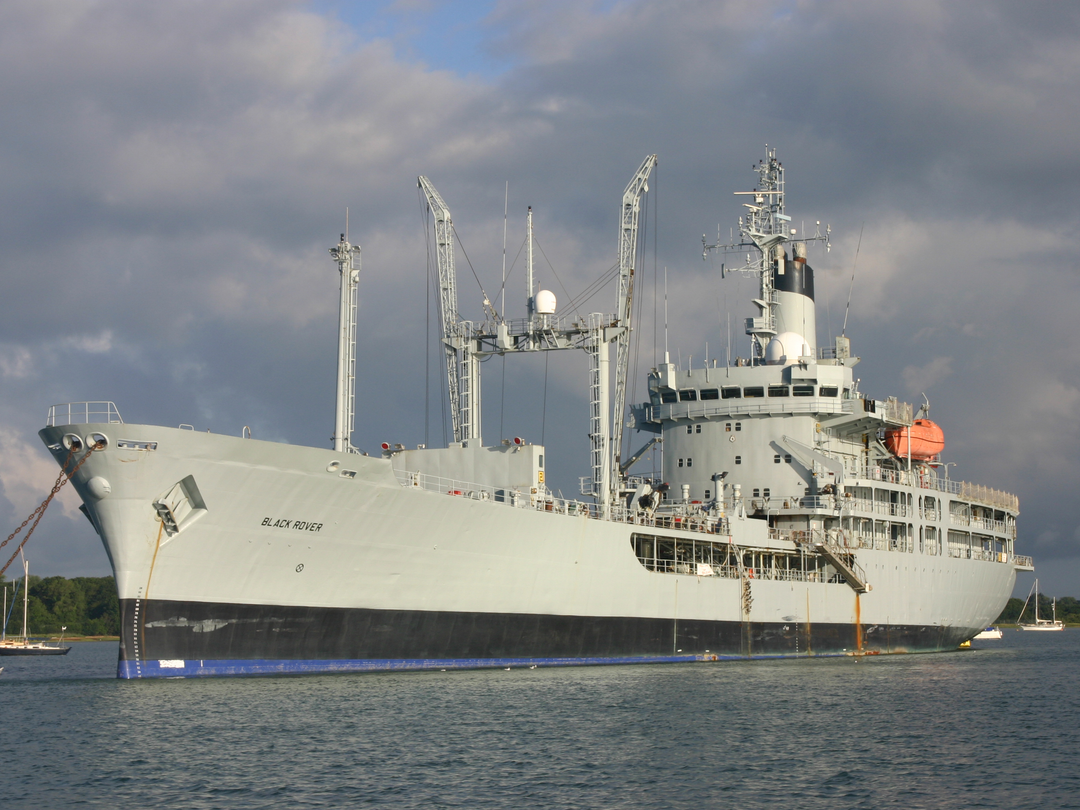 RFA Black Rover (A273) Photo Print - At A Buoy - Royal Fleet Auxiliary Rover Class Tanker Hampshire Prints 6 x 4 No Frame No