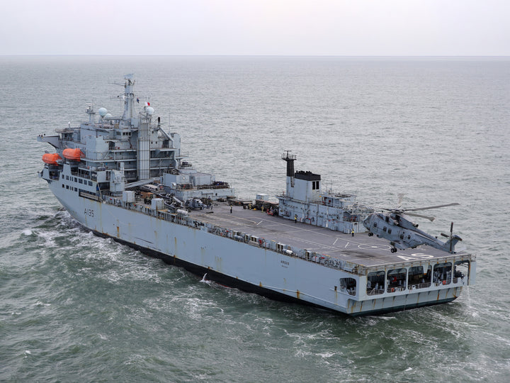 RFA Argus (A135) Photo Print - Port Side View - Royal Fleet Auxiliary Casualty Class Ship Hampshire Prints 6 x 4 No Frame No