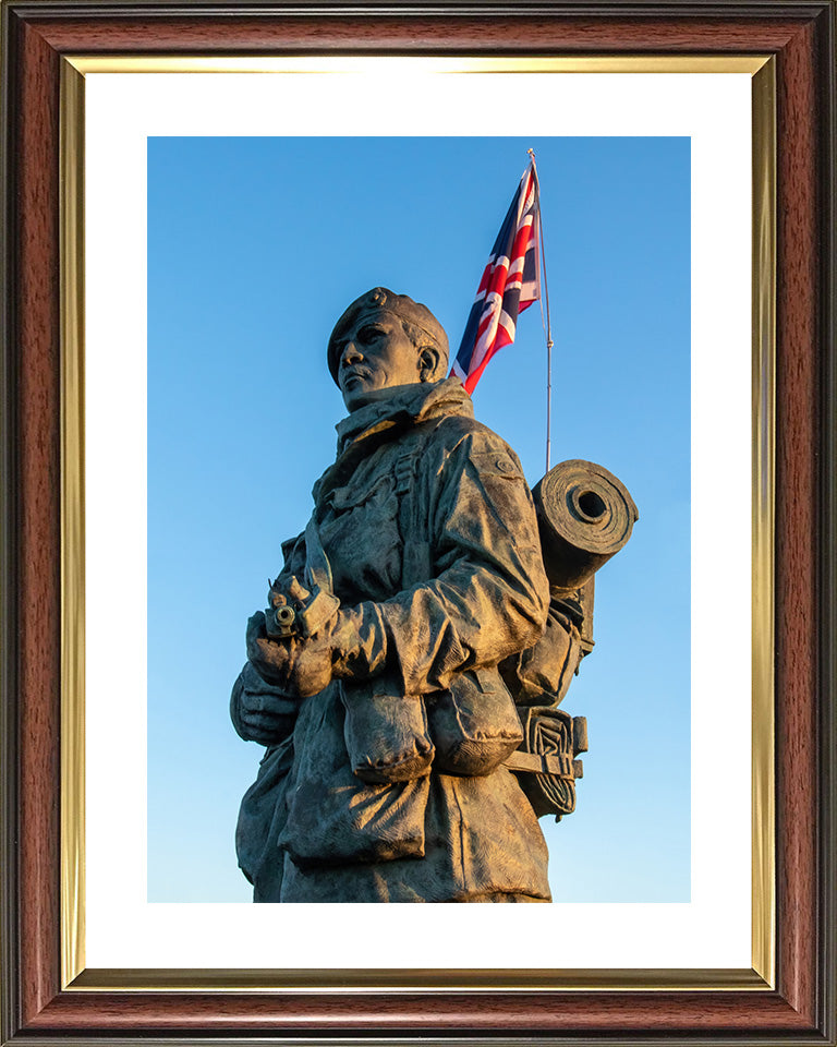 Royal Marine Yomper statue Royal Marines museum Photo Print or Framed Photo Print Hampshire Prints 10 x 8 Classic Frame Yes