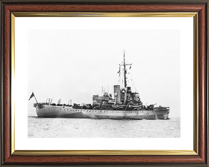 HMS Totland (Y88) Photo Print - Underway - Royal Navy Banff Class Sloop Hampshire Prints 10 x 8 Classic Frame Yes