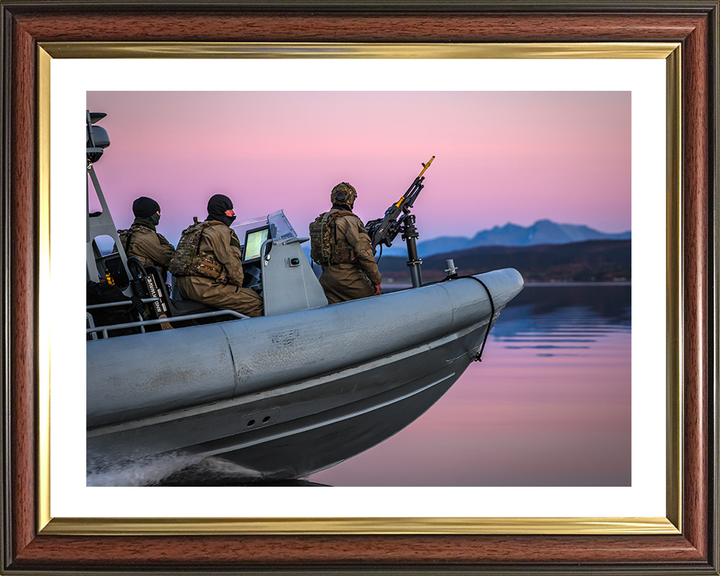 Royal Marines on Commando Raiding Craft in Norway - 40 Commando