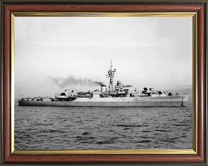 HMS Lark (U11) Photo Print - Starboard View - Royal Navy Black Swan Class Sloop Hampshire Prints 10 x 8 Classic Frame No
