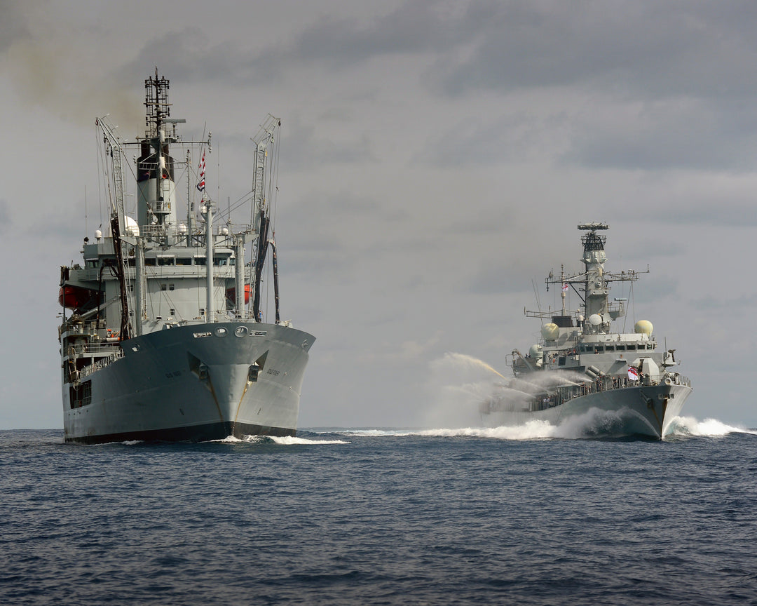 RFA Gold Rover (A271) Photo Print - At Sea - Royal Fleet Auxiliary Rover Class Tanker Hampshire Prints 6 x 4 No Frame No
