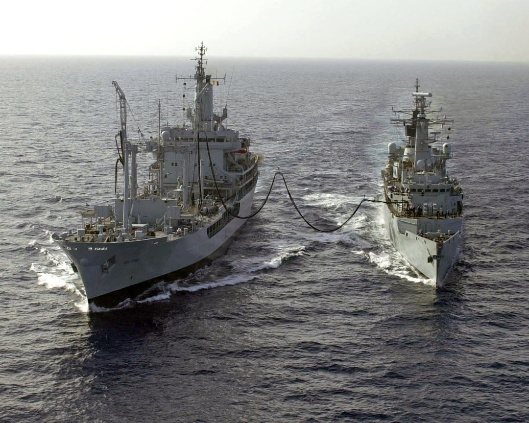 RFA Gold Rover (A271) Photo Print - During a RAS - Royal Fleet Auxiliary Rover Class Tanker Hampshire Prints 6 x 4 No Frame No