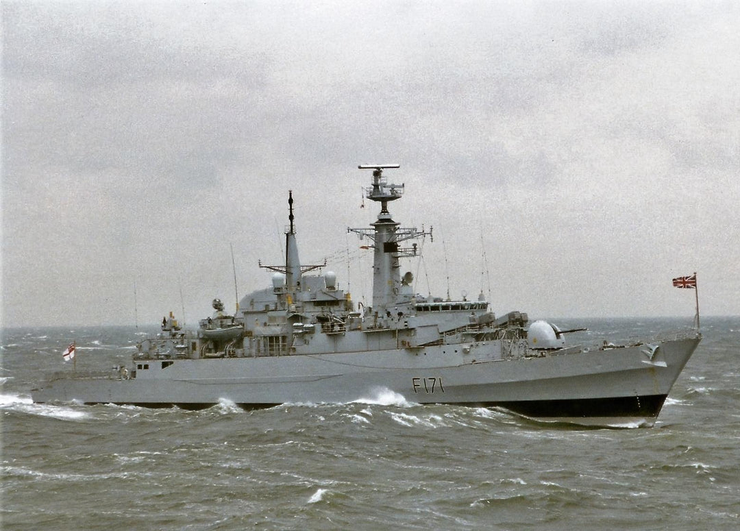 HMS Active (F171) Photo Print - Underway - Royal Navy Type 21 Frigate Hampshire Prints 6 x 4 No Frame No