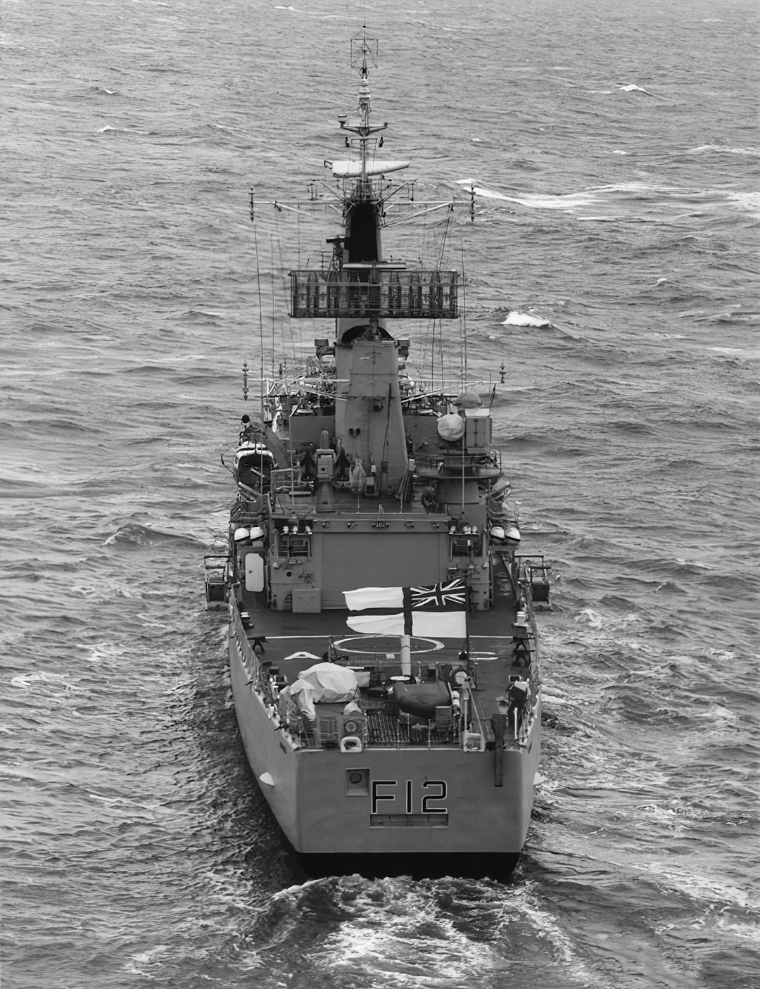 HMS Achilles (F12) Photo Print - Stern View - Royal Navy Leander Class Frigate Hampshire Prints 6 x 4 No Frame No