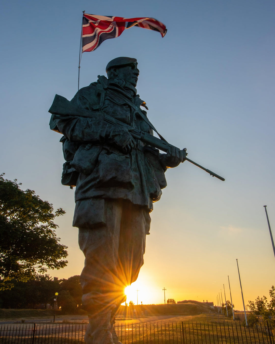 Royal Marine statue the Yomper Royal Marines museum Eastney Photo Print or Framed Photo Print Hampshire Prints 6 x 4 No Frame No