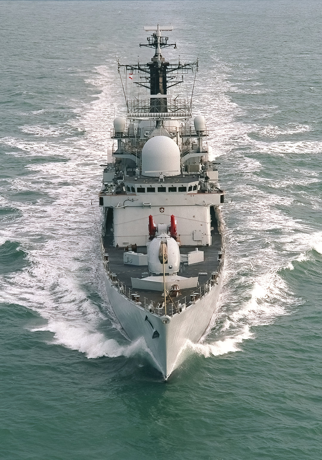 HMS Liverpool (D92) Photo Print - Bow View Portrait - Royal Navy Type 42 Destroyer Hampshire Prints 6 x 4 No Frame No
