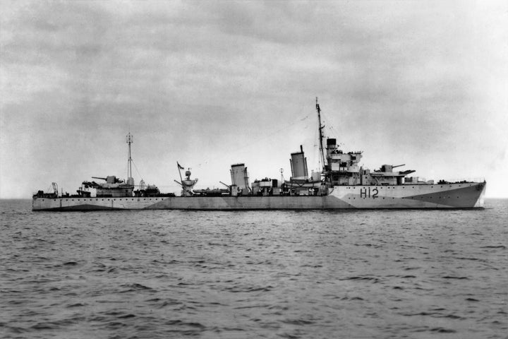 HMS Achates (H12) Photo Print - Starboard View - Royal Navy A Class destroyer Hampshire Prints 6 x 4 No Frame No