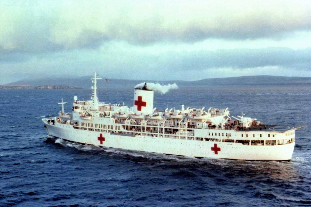 SS Uganda Photo Print - At Sea - Royal Navy Hospital Ship Hampshire Prints 6 x 4 No Frame No
