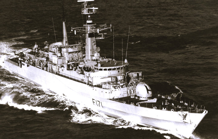 HMS Active (F171) Photo Print - Starboard Bow View - Royal Navy Type 21 Frigate Hampshire Prints 6 x 4 No Frame No