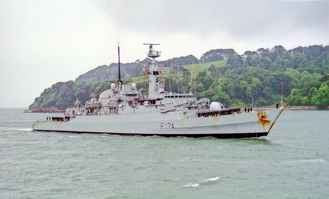 HMS Alacrity (F174) Photo Print - Plymouth Sound - Royal Navy Type 21 Frigate Hampshire Prints 6 x 4 No Frame No