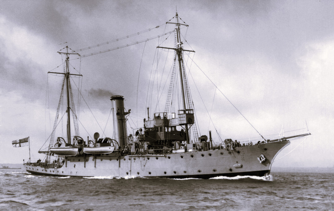 HMS Adamant (1911) Photo Print - Starboard View - Royal Navy Submarine Depot Ship Hampshire Prints 6 x 4 No Frame No