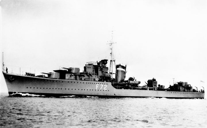 HMS Jersey (F72) Photo Print - Port Side - Royal Navy J Class Destroyer Hampshire Prints 6 x 4 No Frame No