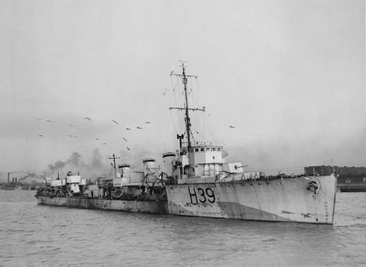 HMS Skate (1917) Photo Print - Starboard View - Royal Navy R Class Destroyer Hampshire Prints 6 x 4 No Frame No