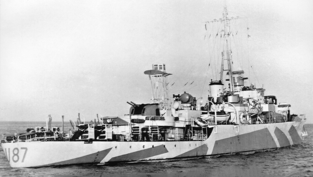 HMS Kite (U87) Photo Print - Starboard Side - Royal Navy Black Swan Class Sloop Hampshire Prints 6 x 4 No Frame No