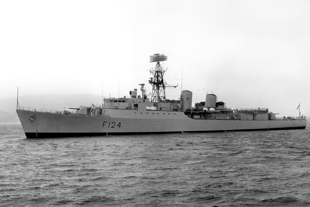 HMS Zulu (F124) Photo Print - Port Beam View - Royal Navy Tribal Class Frigate Hampshire Prints 6 x 4 No Frame No