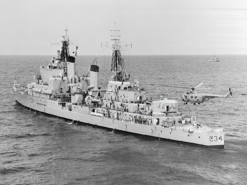 HMS Lion (C34) Photo Print - Port Quarter View - Royal Navy Tiger Class Light Cruiser Hampshire Prints 6 x 4 No Frame No