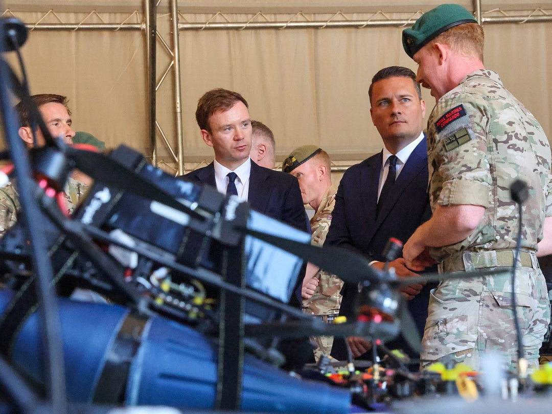 24 Aug 2026: The Defence Secretary visited 47 Commando at HMNB Devonport for a capability display given by the Royal Navy, Royal Marines and industry partners.