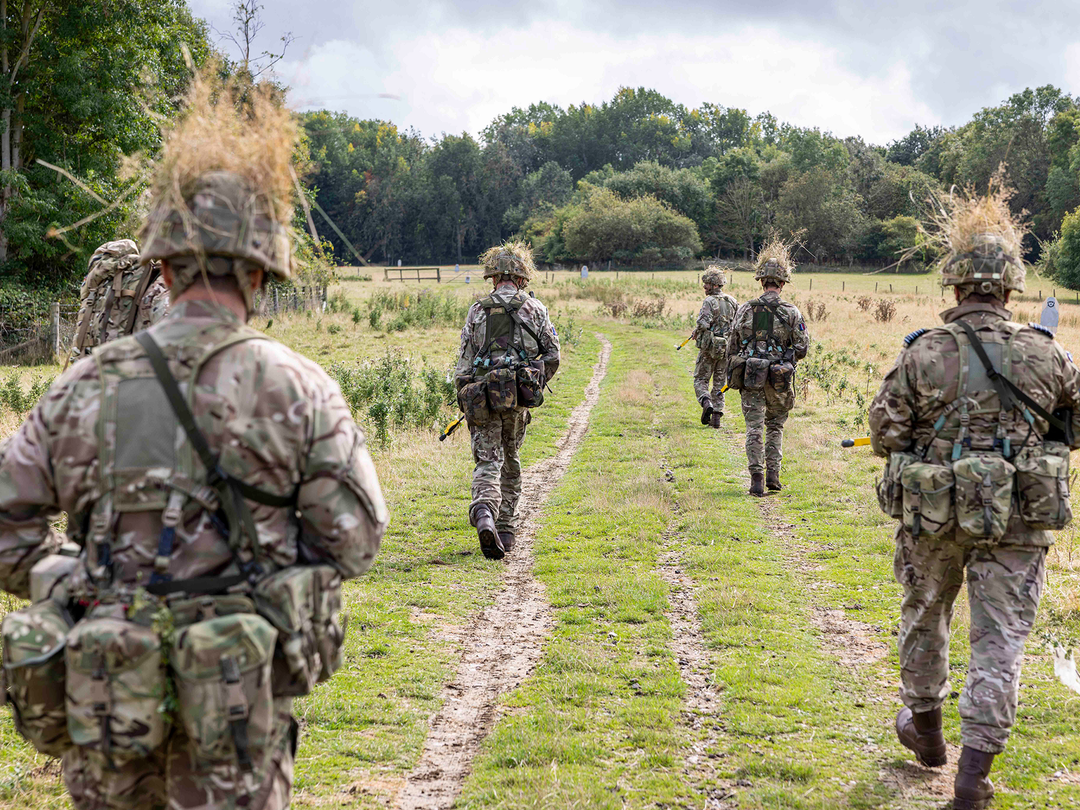 RAF Regiment Patrolling photo 