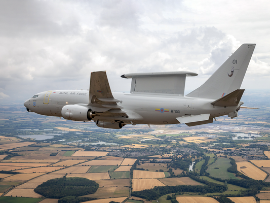 An RAF Wagtail aircraft in flight photo