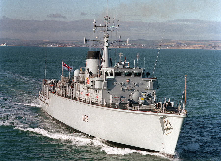 Royal Navy Hunt Class Mine Countermeasures Vessels Photo Prints
