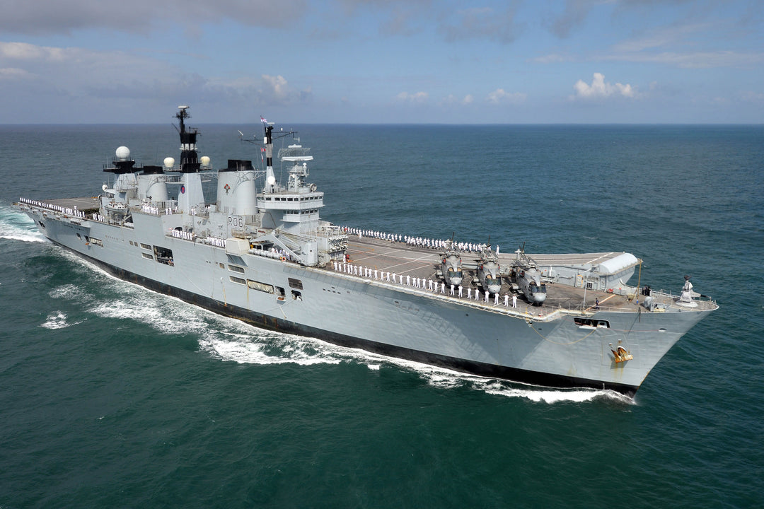 Royal Navy Invincible Class Aircraft Carrier photo prints and framed prints